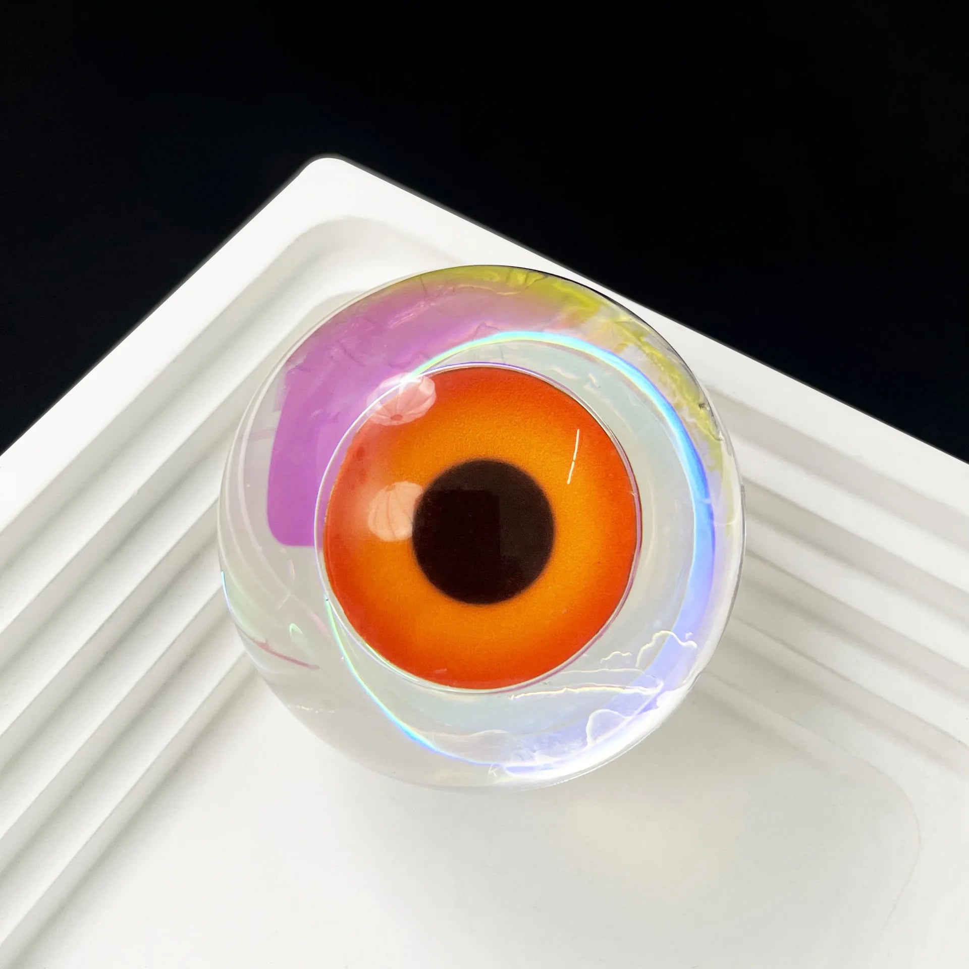 Cross-Border Hot-Selling Devil's Eye Phone Holder, Back-Mounted Transparent grip Phone Holder, Desktop Binge-Watching Gadget - 图片 9