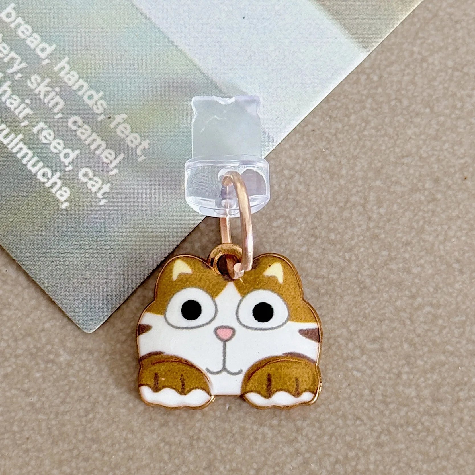 New Arrivalcute cat Mobile Phone Dust Plug Pendant Jewelry Suitable for apple huawei Android Charging Port - 图片 13