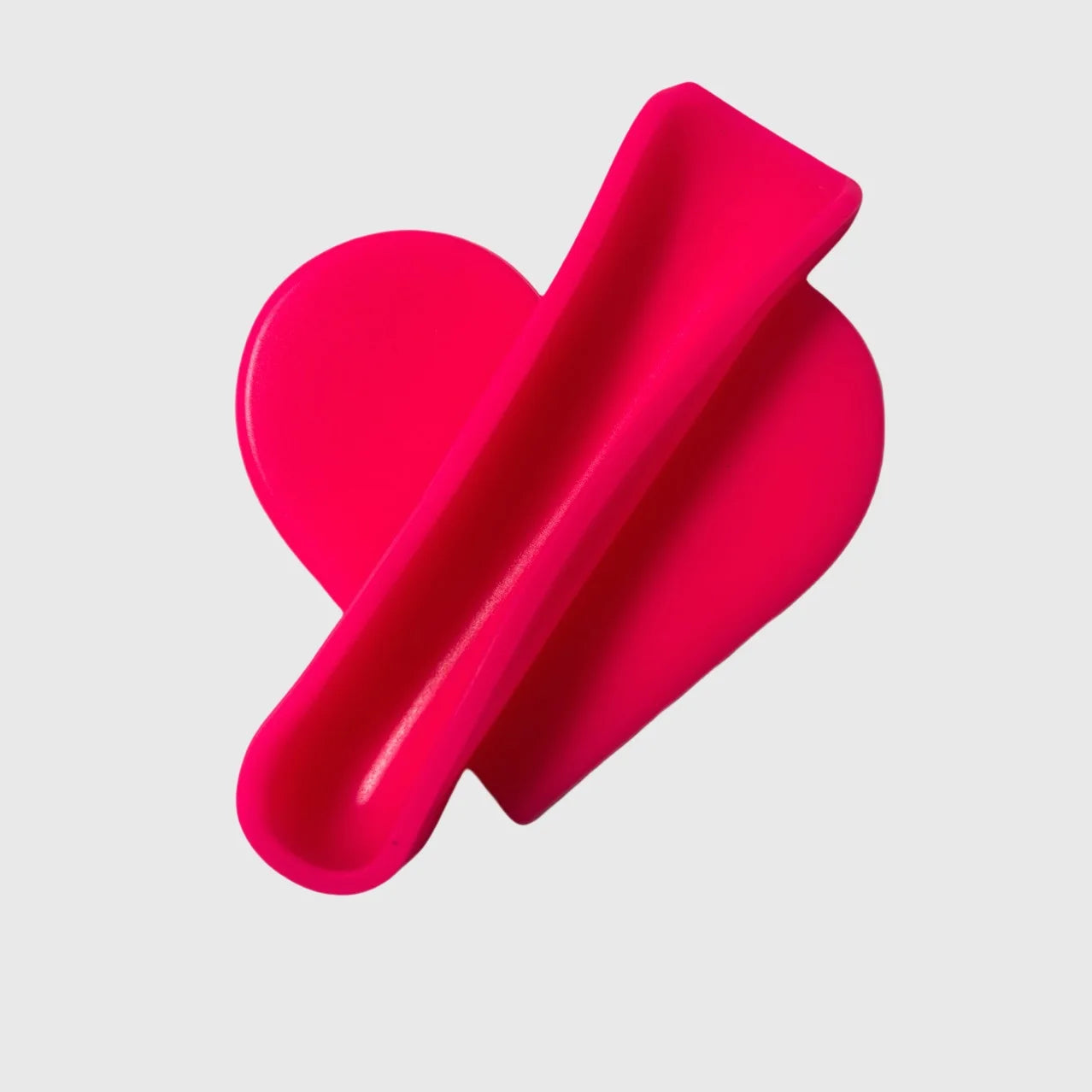 Phone Holder Portable Lipstick Lipstick Lazy Holder Heart Style Mobile Phone case Adhesive Silicone Holder