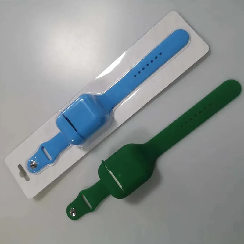 Sports Silicone Watch Band Earphone case for Air Pods Cover Coque Watch Strap - 图片 6