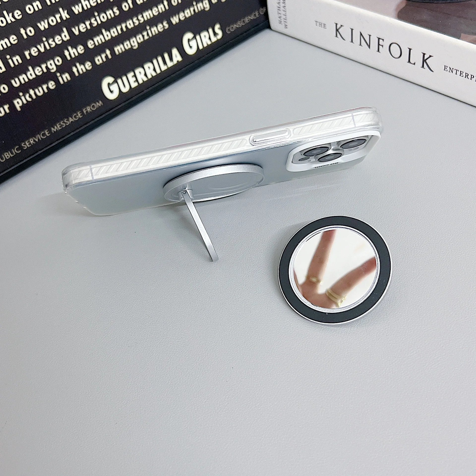 Magnetic Creative coke Can Mobile Phone Ring Wholesale Wireless Charging Alloy Mobile Phone Holder New Back Sticker Ring Holder - 图片 4