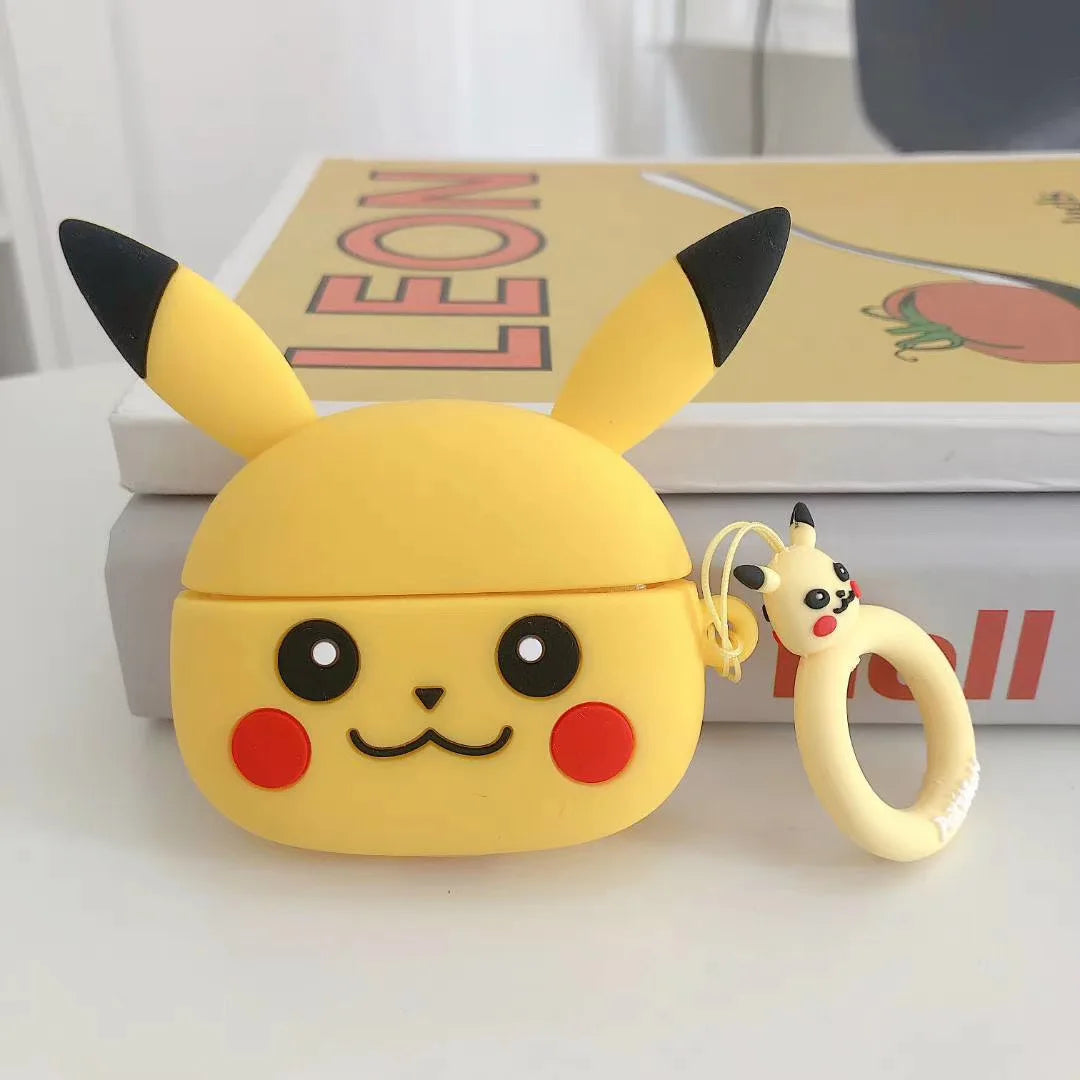 Hot Selling Cute Cartoon Silicone case Cover With Hook in Store for huawei Freebuds Pro - 图片 6