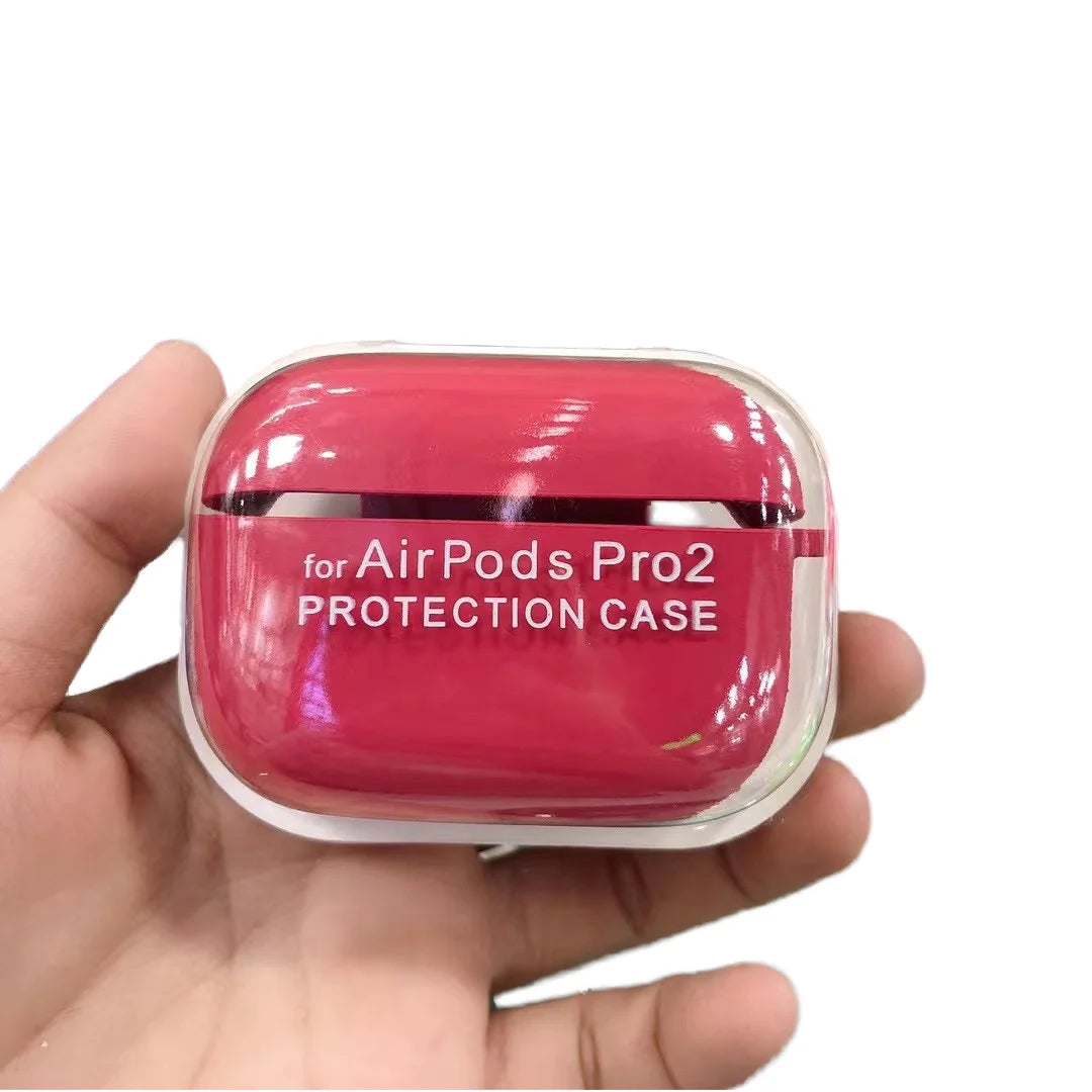 Retail Packaging Soft Liquid Silicone with Flannel Case Protective Earphone Case for AirPods 1 2 3 and for Airpods Pro
