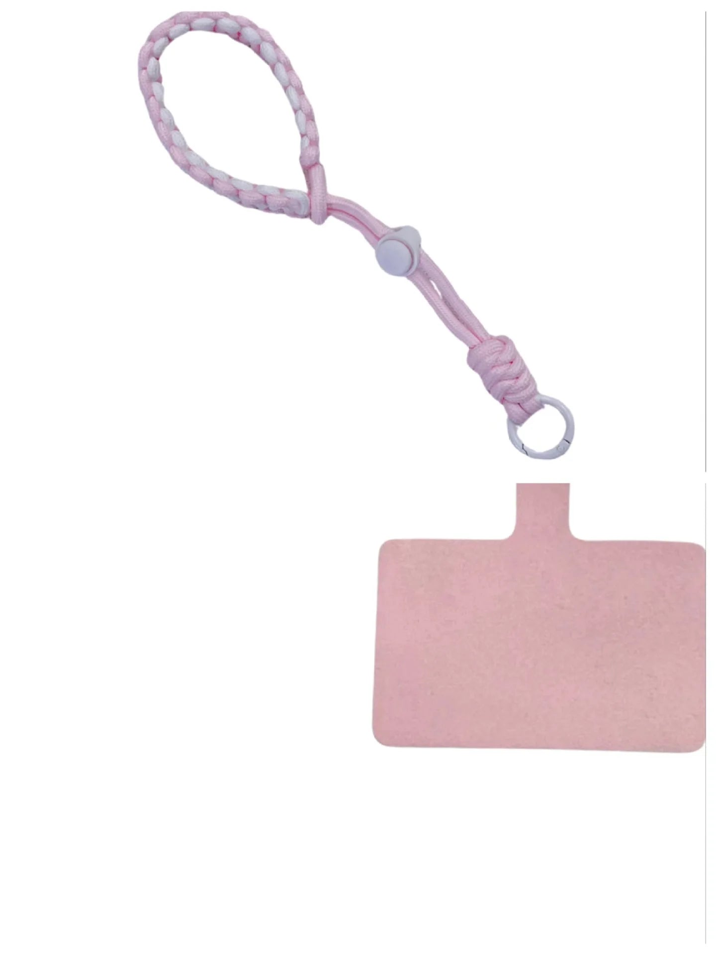 Hot-selling European Travel Adjustable Woven Mobile Phone Lanyard Simple Trendystyle Wrist Short Thick Anti-lost - 图片 8