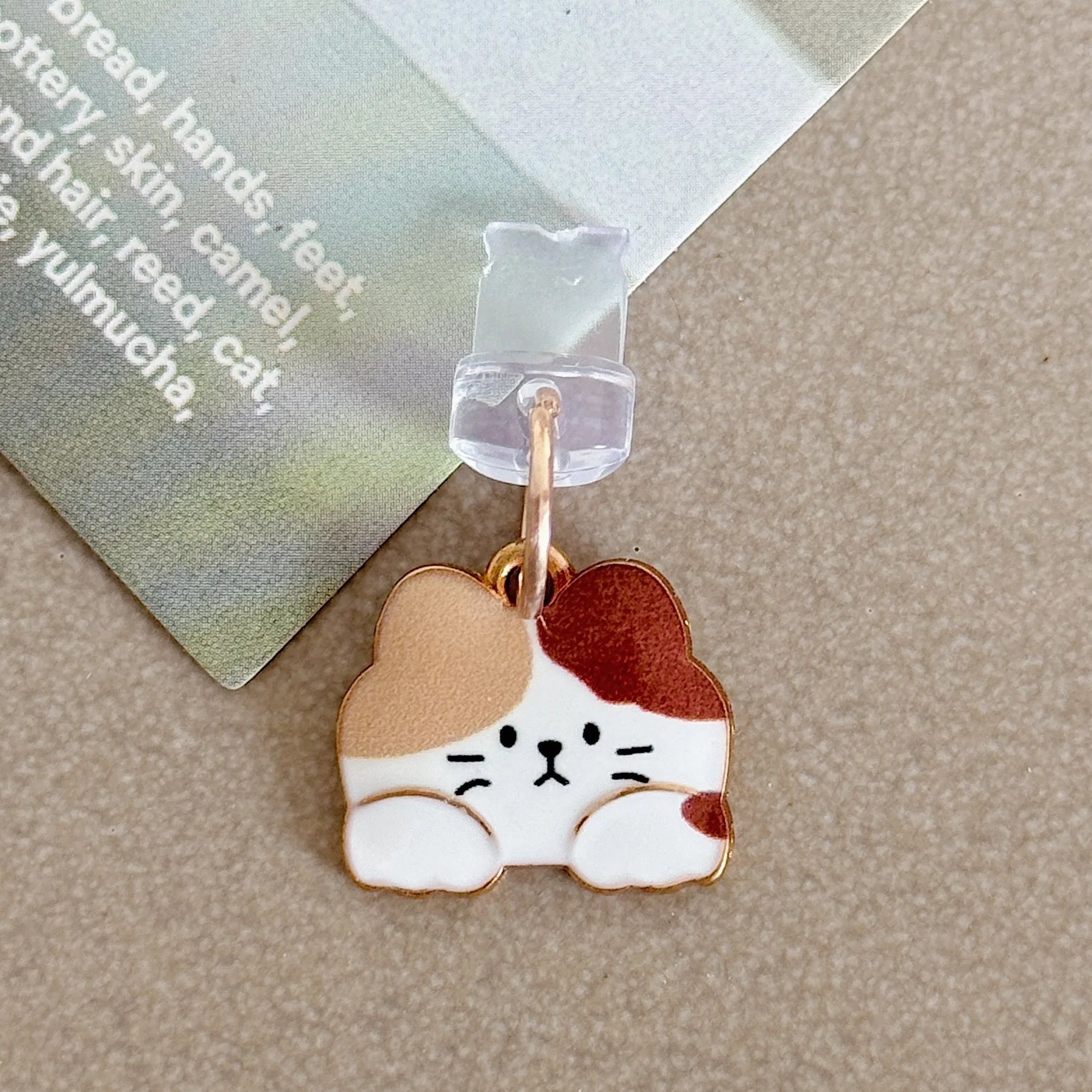 New Arrivalcute cat Mobile Phone Dust Plug Pendant Jewelry Suitable for apple huawei Android Charging Port - 图片 21