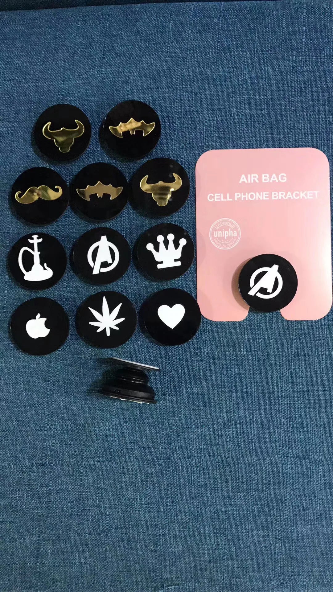 Acrylic Trinkets Tik Tok youtube Hot Mobile Phone Grip - 图片 2